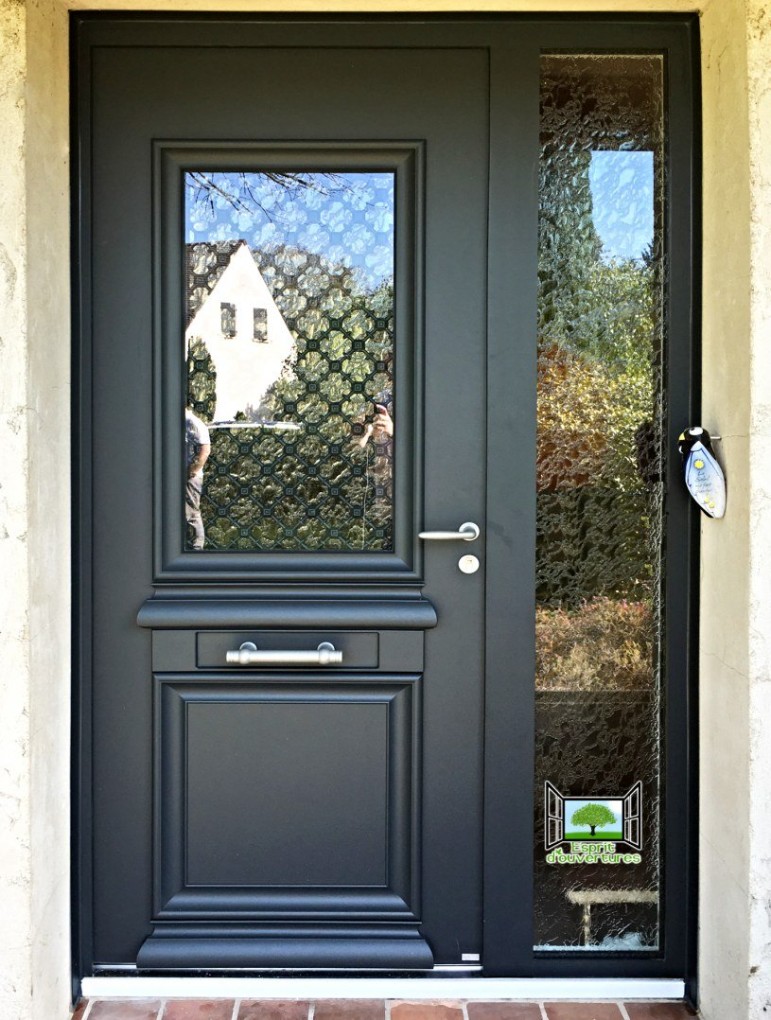 Porte d'entrée ALU 80mm